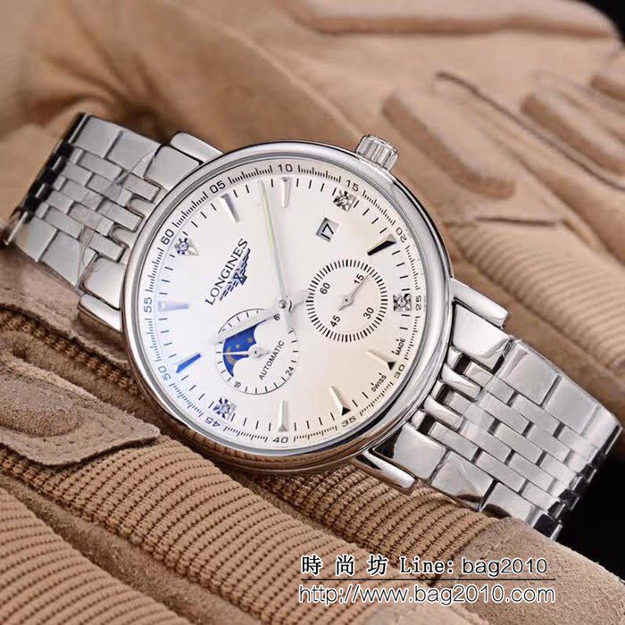 LONGINES浪琴 全自動機械 精品男士腕表 WSS0630